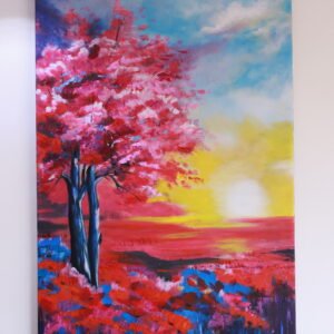 Painting by Hsein Salloum